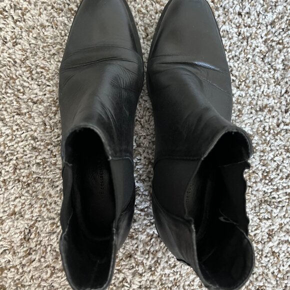 Zara Leather Oxford Boots Size 7 - Picture 6 of 7